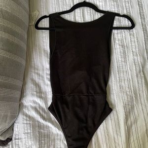 Pretty Little Thing Tie Back Bodysuit